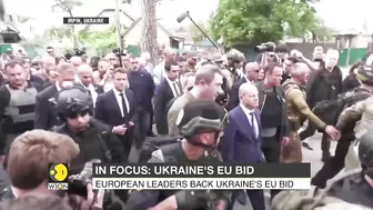 European leaders travel to Kyiv as they pledge their support amid the ongoing Russian invasion