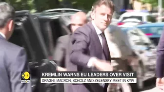 European leaders travel to Kyiv as they pledge their support amid the ongoing Russian invasion