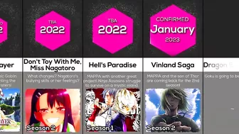 ALL UPCOMING ANIME 2022-2023