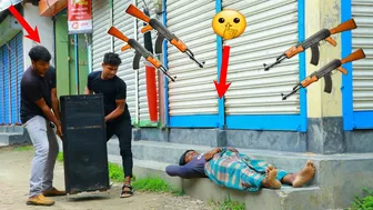 Viral Fake Firing PRANK | Fake G-U-N shot prank | So Funny videos | Ting Fun Prank