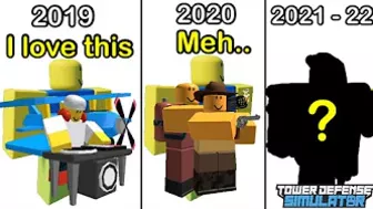 Evolution Of TDS In A Nutshell.. Part - 2 (2019 - 2022) (Roblox) #tds