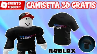 CONSIGUE CAMISETA CONNECT 2022 GRATIS en ROBLOX