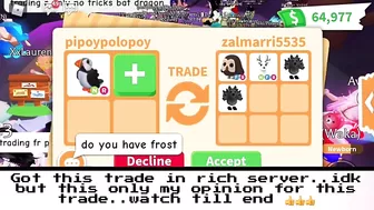 PEOPLE “LIE” TO GET GOOD TRADES?????????? Adopt me Roblox