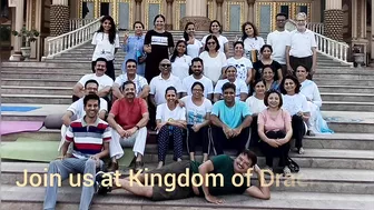 Art of Living celebrating International Yoga Day 2022 at KoD