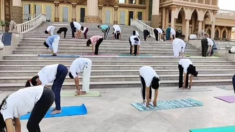 Art of Living celebrating International Yoga Day 2022 at KoD