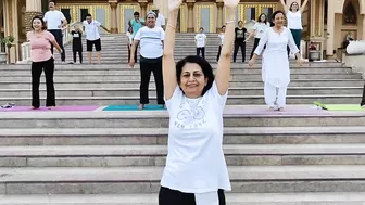 Art of Living celebrating International Yoga Day 2022 at KoD