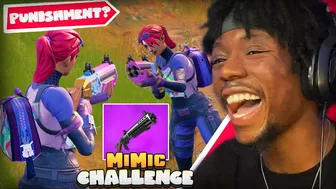 FORTNITE MIMIC CHALLENGE [ Will I WIN... or take the PUNISHMENT??? ]