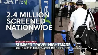 Summer travel season kicks into high gear