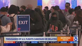 Canceled flights rise across US as summer travel heats up