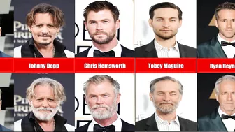 Comparison : Celebrities now and in old age #comparison #celebrity