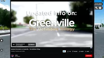 Greenville Made A HUGE ANNOUNCEMENT!! (THE TRILOGY IS BACK)!