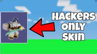 They Made A HACKER ONLY Kit Skin.. (Roblox Bed Wars)