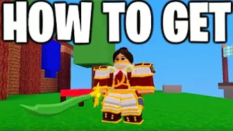 How To Get Victorious Yuzi (Roblox Bedwars)