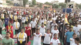 Gujarat: State Yog Board, Patanjali Yog Samiti organise Yoga Shivir in Ahmedabad