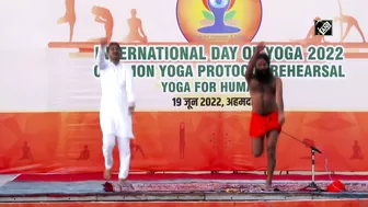 Gujarat: State Yog Board, Patanjali Yog Samiti organise Yoga Shivir in Ahmedabad