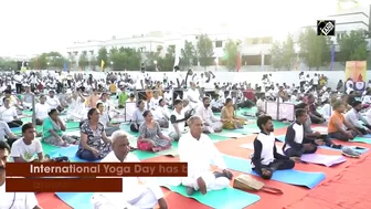 Gujarat: State Yog Board, Patanjali Yog Samiti organise Yoga Shivir in Ahmedabad