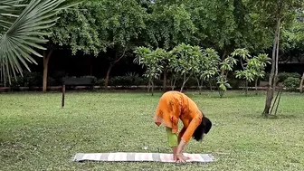 surya namaskar with Mantra | International yoga day| | Classical music | pranayama |yog in Nature