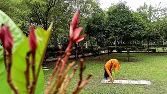 surya namaskar with Mantra | International yoga day| | Classical music | pranayama |yog in Nature