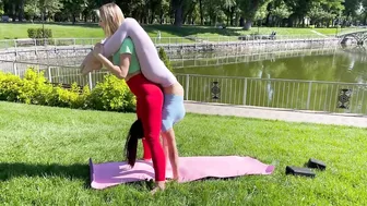 Stretching and Gymnastics exercises | Yoga time | Contortion Flexibility & Mobility