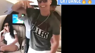 Cristiano Ronaldo doing Tiktok with Cristiano Ronaldo jr ????????