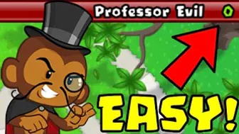 How to Beat The NEW Professor Evil Challenge in BTD Battles | Week 25