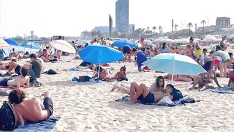 Beach Bogadell/ Barcelona beach walk ????????????walking Spain best beaches