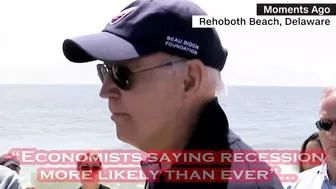 Biden INSULTS a Reporter at the BEACH.....