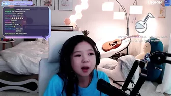 Leslie's Little Sister Takes Over The Stream