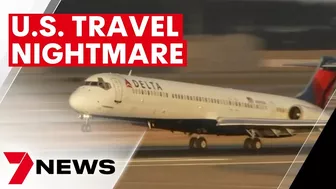 US airlines struggle to keep up with surge in travel demand | 7NEWS