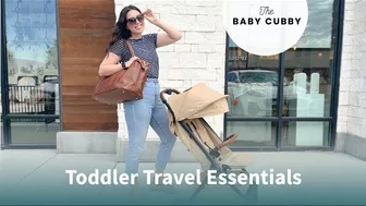 Toddler Travel Essentials | Toddler Gear Items For Travel | NUNA TRVL GIVEAWAY