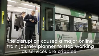 Rail strikes: Millions affected by travel disruption from RMT walkout