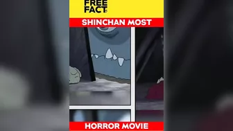 shinchan banned horror movie in shinchan anime series | #shorts #freefacts #shinchan