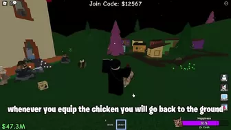 what the CHICKEN is used for in RAF 2 | ROBLOX