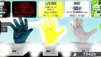 Downgrading Slap Battles Gloves - Roblox Slap Battles