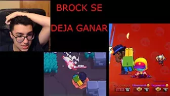 BROCK se DEJA GANAR en LIGA ESTELAR Brawl Stars