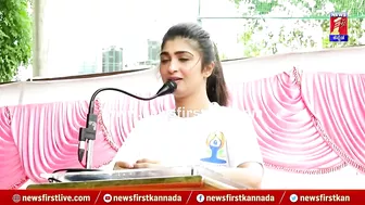 Aditi Prabhudeva : ಮೋದಿಜಿ ಹೇಳಿದ ಹಾಗೇ.. | PM Narendra Modi | International Yoga Day|NewsFirst Kannada