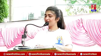 Aditi Prabhudeva : ಮೋದಿಜಿ ಹೇಳಿದ ಹಾಗೇ.. | PM Narendra Modi | International Yoga Day|NewsFirst Kannada