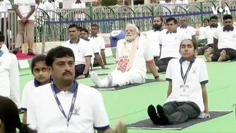 Modi Leads Celebration of International Yoga Day