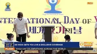 International Day of Yoga celebration in South Korea | Guardian Ring For Yoga