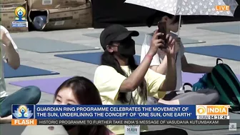 International Day of Yoga celebration in South Korea | Guardian Ring For Yoga