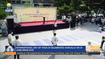 International Day of Yoga celebration in South Korea | Guardian Ring For Yoga