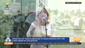 International Day of Yoga celebration in South Korea | Guardian Ring For Yoga