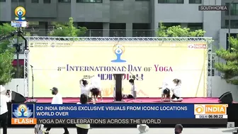 International Day of Yoga celebration in South Korea | Guardian Ring For Yoga