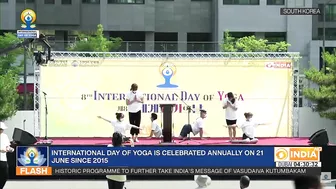 International Day of Yoga celebration in South Korea | Guardian Ring For Yoga