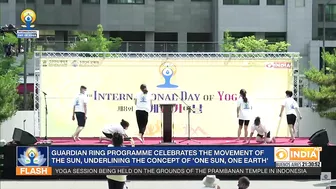 International Day of Yoga celebration in South Korea | Guardian Ring For Yoga