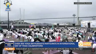 International Day of Yoga celebration in Russia | Guardian Ring For Yoga