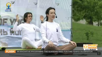 International Day of Yoga celebration in Russia | Guardian Ring For Yoga