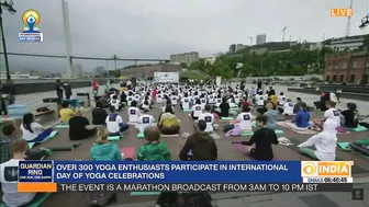 International Day of Yoga celebration in Russia | Guardian Ring For Yoga