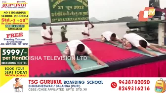 ITBP personnel perform yoga on International Yoga Day