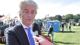 Geert Wilders over de 'stikstofcrisis' boerenprotest in Stroe 22 juni 2022